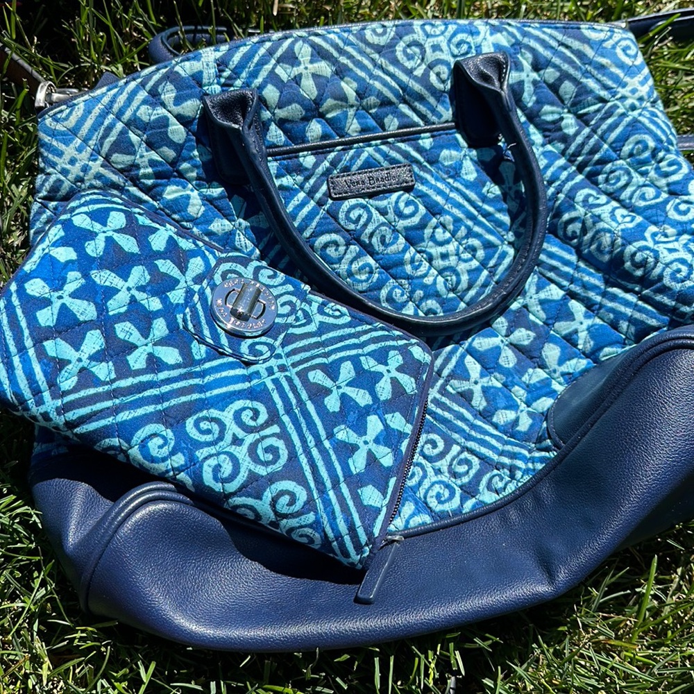 Vera Bradley bag and wallet